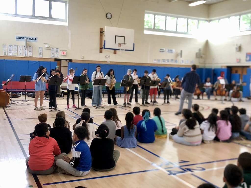 Ram Pride (@whufsdrams) on Twitter photo ๐ต Our <a href="/WHGWashington/">WHGW</a> & <a href="/wh_secondary/">WH Secondary School</a> musicians visited <a href="/CornwellAveES/">CornwellAveES</a> 3rd graders today! Watching our students inspire the next generation of #RamBand members was pure magic โจ From curious questions to amazed facesโthis is what mentorship looks like! #WHe #MusicEducation ๐บ๐น ๐ต Our <a href="/WHGWashington/">WHGW</a> & <a href="/wh_secondary/">WH Secondary School</a> musicians visited <a href="/CornwellAveES/">CornwellAveES</a> 3rd graders today! Watching our students inspire the next generation of #RamBand members was pure magic โจ From curious questions to amazed facesโthis is what mentorship looks like! #WHe #MusicEducation ๐บ๐น