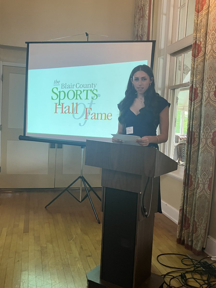 Congrats to #AltoonaProud  girls soccer &amp; track star Allie Little on receiving Blair Co Sports Hall of Fame Scholarship!   We are proud of you !   <a href="/AAHSStuCouncil/">AAHS StudentCouncil</a> <a href="/AASDSuper/">AASD Superintendent</a> <a href="/altoonastrength/">Altoona Speed and Strength</a> <a href="/altoonatrack/">AltoonaTrack&Field</a> <a href="/AltoonaEcho/">Altoona High School Mountain Echo</a>