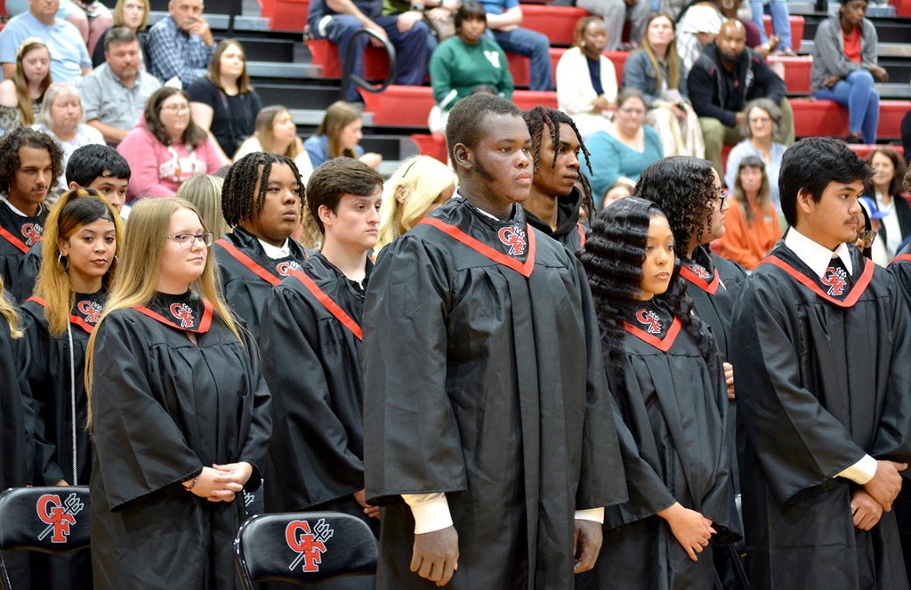 GFHSRedDevils's tweet image. Here are a few photos from Great Falls High School’s Senior Awards Ceremony. Congratulations to the Class of 2025! A special congratulations to the 2025 Salutatorian – Laney Marie Funderburk, and 2025 Valedictorian – Kinsley Elizabeth Price!