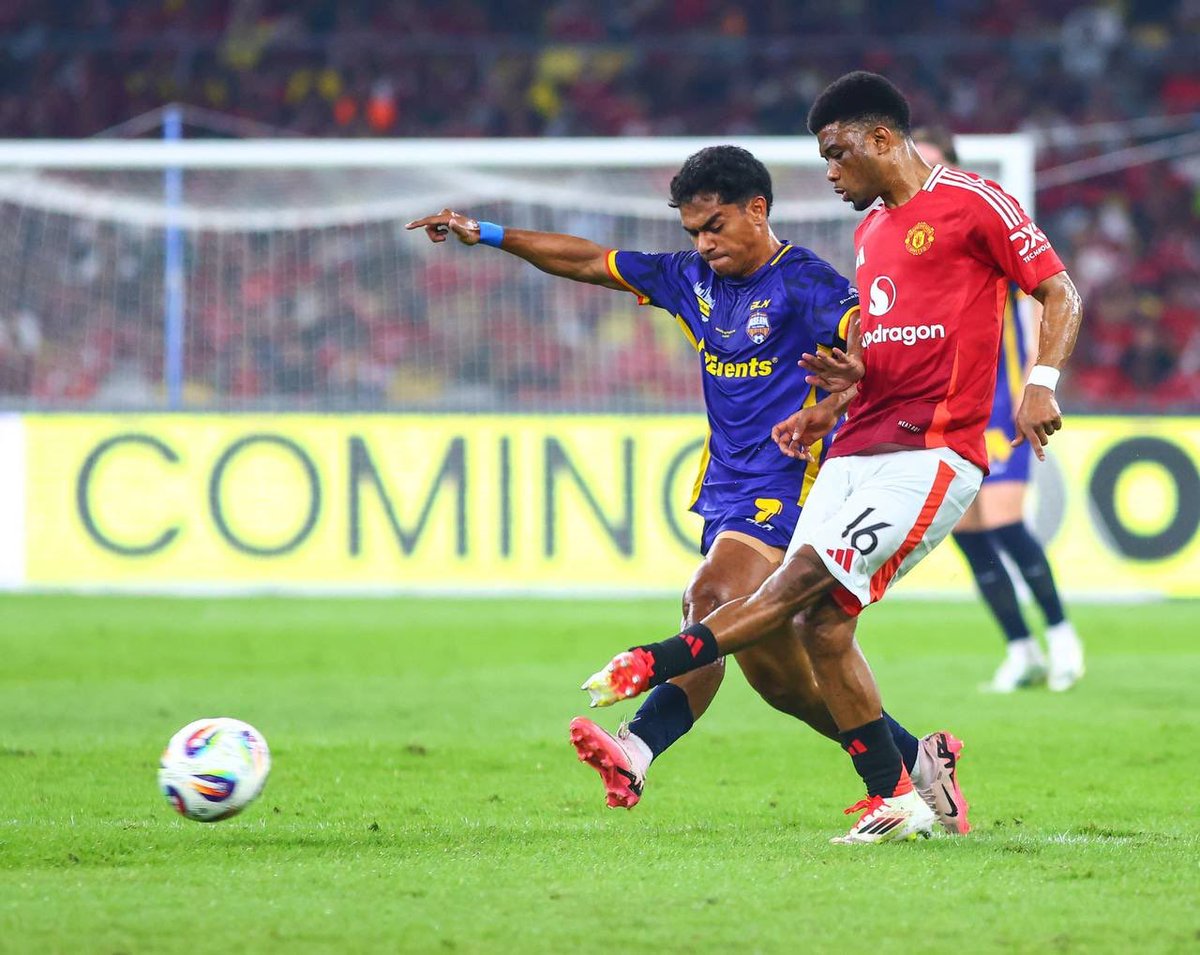 Two Angkor Tigers FC players were part of the ASEAN XI which played and won against Manchester United in a friendly today.  

Juan Pedro &amp; Coulibaly Abdel Kader are players of Cambodian club, Angkor Tigers FC. ATFC is owned partly by Indian sports investment group - Ska Sports.