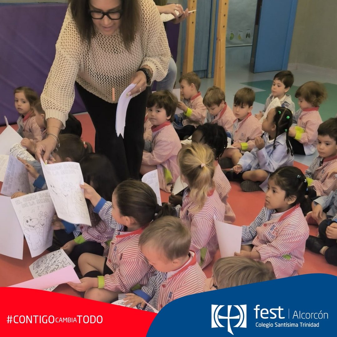 ¡Qué día tan divertido!
Nos lo pasamos genial con el cuento de marionetas: risas, imaginación y muchas aventuras. ¡Gracias por venir y acompañarnos! #familias #infantil #animacionlectura #ContigoCambiaTodo #somosfest <a href="/centrosfest/">Fundación Educativa Santísima Trinidad</a>