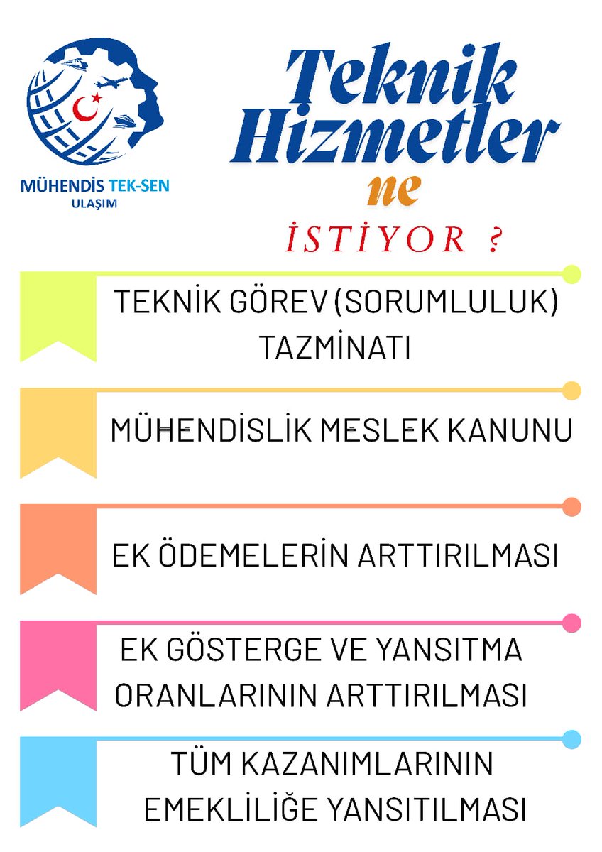 MÜHENDİS TEK-SEN ULAŞIM (@muhteksenulasim) on Twitter photo Yıllardır birçok meslek grubuna yapılan iyileştirmelerden nasibini alamayan THS çatısı altındaki meslek grupları <a href="/MuhTekSenUlasim/">MÜHENDİS TEK-SEN ULAŞIM</a> öncülüğünde haklı taleplerinin karşılık bulmasını, mali ve özlük haklarının iyileştirilmesini bekliyor!
HAYDİ BİRLİK OLMA ZAMANI!
<a href="/tcbestepe/">T.C. Cumhurbaşkanlığı</a> Yıllardır birçok meslek grubuna yapılan iyileştirmelerden nasibini alamayan THS çatısı altındaki meslek grupları <a href="/MuhTekSenUlasim/">MÜHENDİS TEK-SEN ULAŞIM</a> öncülüğünde haklı taleplerinin karşılık bulmasını, mali ve özlük haklarının iyileştirilmesini bekliyor!
HAYDİ BİRLİK OLMA ZAMANI!
<a href="/tcbestepe/">T.C. Cumhurbaşkanlığı</a>