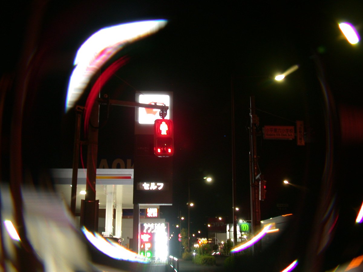 散歩がてら夜撮影