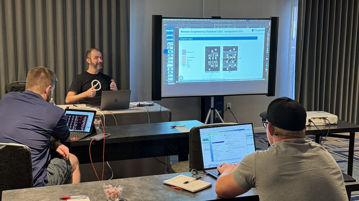 hardwear_io's tweet image. Day2 Training has started of hw_ioUSA2025 !
#BLE #ICReverseEngineering #hypervisor #hw_io