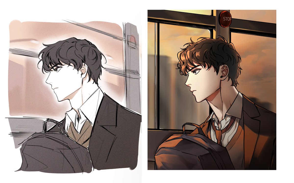 요새 옛날그림 다시그리기가 재밌어서
한유현을 다시 그렸따
24년 10월 -> 25년 5월