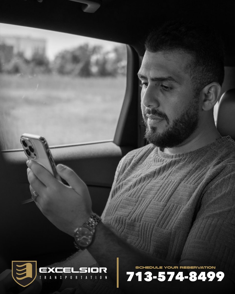 ExcelsiorDriver's tweet image. Heading to or from IAH or Hobby? Excelsior Transportation offers reliable and comfortable airport transportation. 

Book Your Airport Ride Today! 
Call us at (713) 574-8499 📱 Or visit excelsiorlimo.com 💻