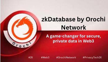 etuk_simeon's tweet photo. Introducing zkDatabase by @OrochiNetwork: A game-changer for secure, private data in Web3.
With my Web3 experience #OrochiNetwork, itโs clear #zkDatabases redefine data integrity, enabling verifiable state changes without exposing raw data.
Let me break it down ๐ ๐งต https://t.co/suGCsespab