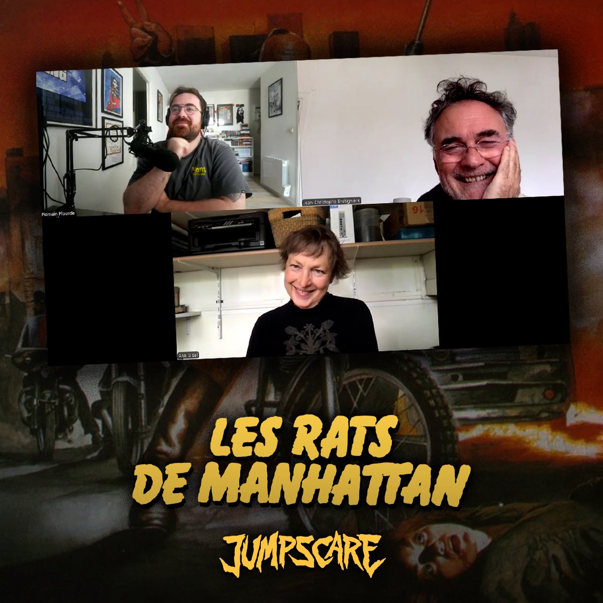 Fin d'interview avec Ann-Gisel Glass et Jean-Christophe Brétignière, le casting des RATS DE MANHATTAN, cultissime bisserie italienne de Bruno Mattei et Claudio Fragasso 🐀

Ils seront avec nous dans notre épisode dédié au film qui sortira la semaine prochaine 🐀 !