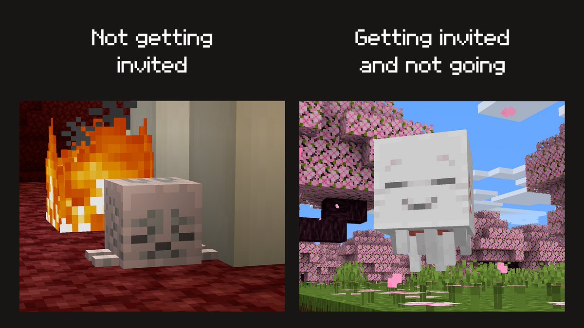 Minecraft's tweet image. Happens every time