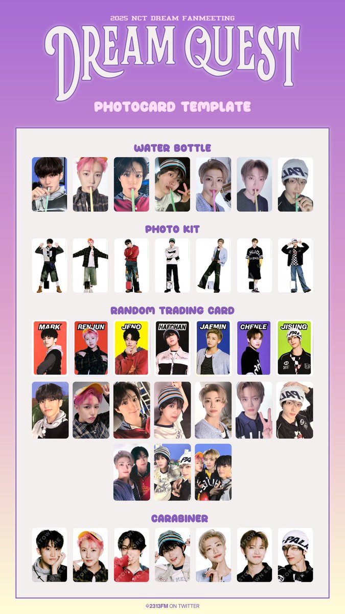 NCTDREAM FANMEETING チョンジ　トレカ NCT DREAM DREAMIES WONDERLAND JAPAN FANMEETING OFFICIAL MD