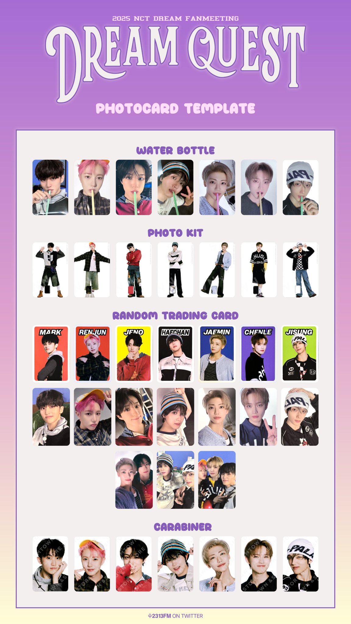 NCTDREAM FANMEETING チョンジ　トレカ NCTDREAM FANMEETING チョンジ トレカ CD