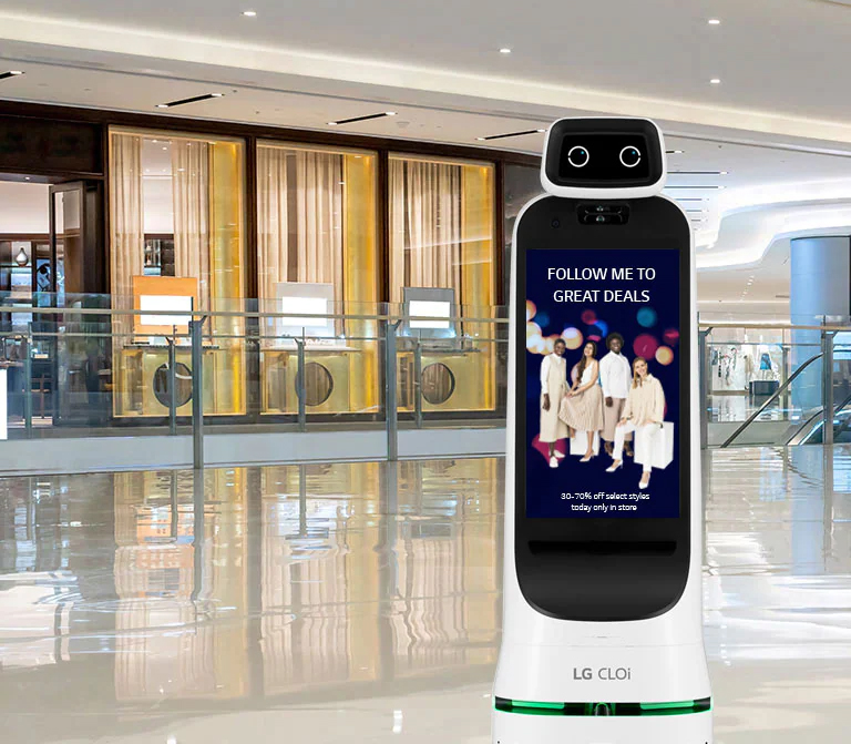 RobotLABLATAM's tweet image. Imagina robots saludando a clientes, guiando o patrullando los pasillos.
Ya es una realidad en centros comerciales y tiendas en LATAM.
Descubre cómo aumentar seguridad e interacción al mismo tiempo.
robotlab.com/contact-us-lat…