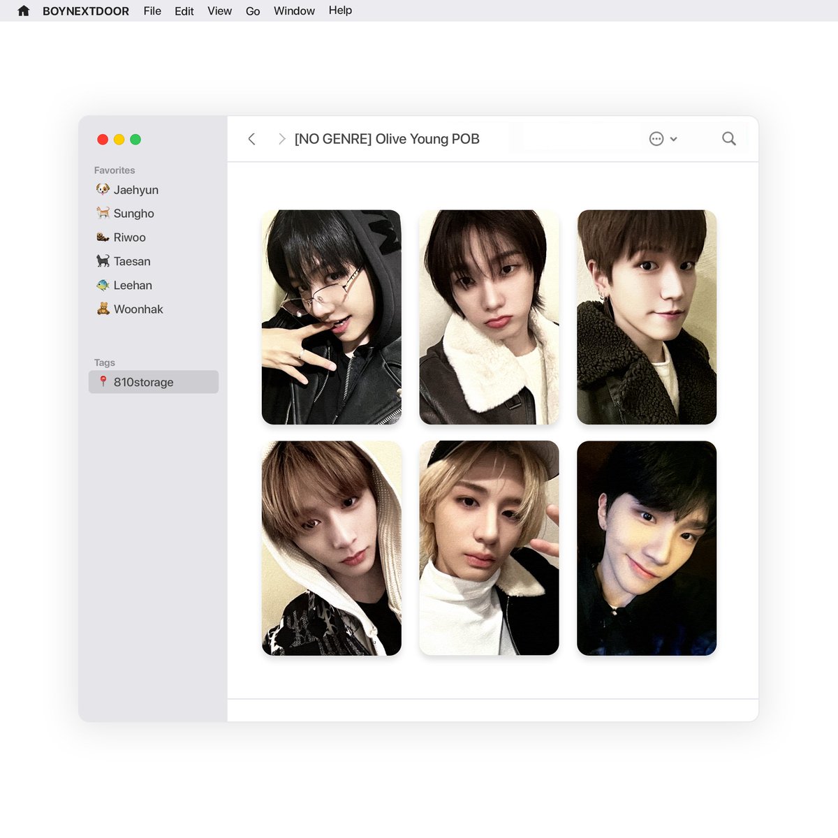 BOYNEXTDOOR イハン why oliveyoung オリヤン B BOYNEXTDOOR イハン why oliveyoung オリヤン B BOYNEXTDOOR