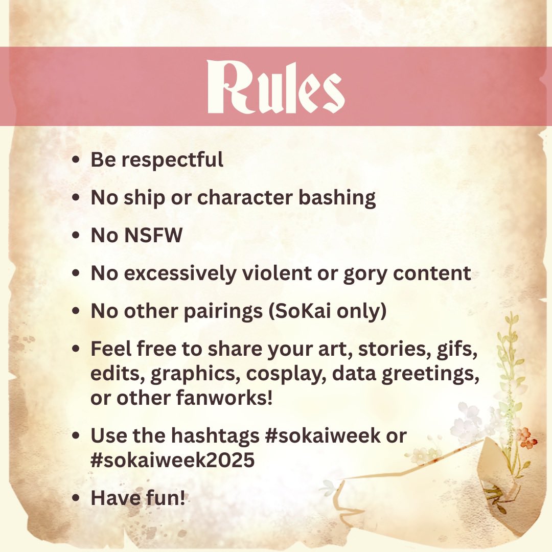 sokaiweek's tweet image. SoKai Week 2025 &quot;Legends &amp;amp; Stories&quot; Rules + Story List for additional inspiration: docs.google.com/document/d/11c…

#sokai #sokaiweek #sokaiweek2025