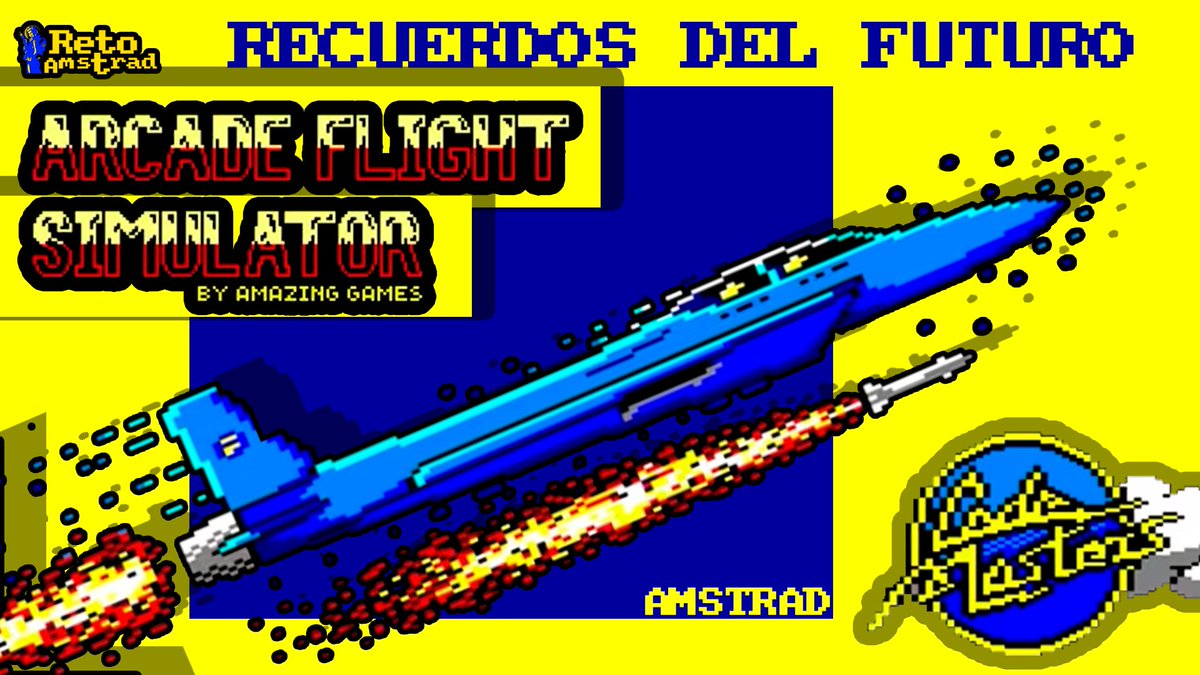 VideodromeOfici's tweet image. ARCADE FLIGHT SIMULATOR | RECUERDOS DEL FUTURO | COMBATE AEREO | PARTIDA... youtu.be/Zp88i22mLhc?si… #davidwittaker #codemaster #cpc #cpc464 #cpc6128 #buoh #videodrome #retoamstrad #recuerdosdelfuturo