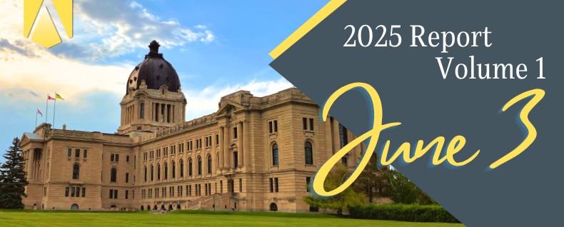Provincial Auditor, Tara Clemett, will table her latest volume of audit reports on June 3. Visit auditor.sk.ca for more info and to sign up for notifications.

📝Some topics include: 
- Providing transition spaces for survivors of interpersonal violence
- Delivering