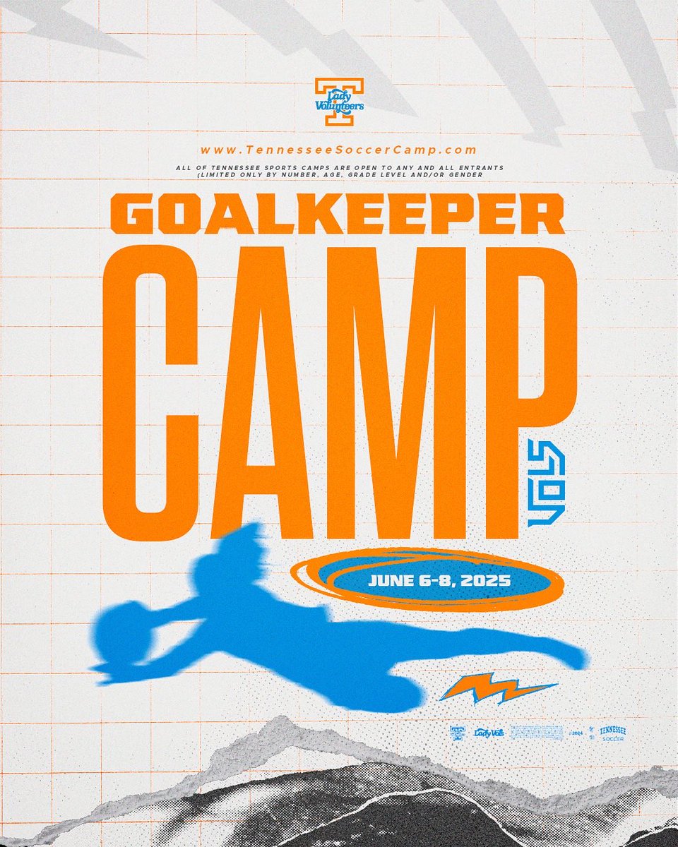 Tennessee Soccer (@vol_soccer) on Twitter photo 🔸June 6th - 8th
🔸<a href="/Regal/">John Bourne</a> Soccer Stadium
🔸Over 70 GKs registered already! Come train with our experienced staff of current and former college GKs and GK coaches 🔸June 6th - 8th
🔸<a href="/Regal/">John Bourne</a> Soccer Stadium
🔸Over 70 GKs registered already! Come train with our experienced staff of current and former college GKs and GK coaches