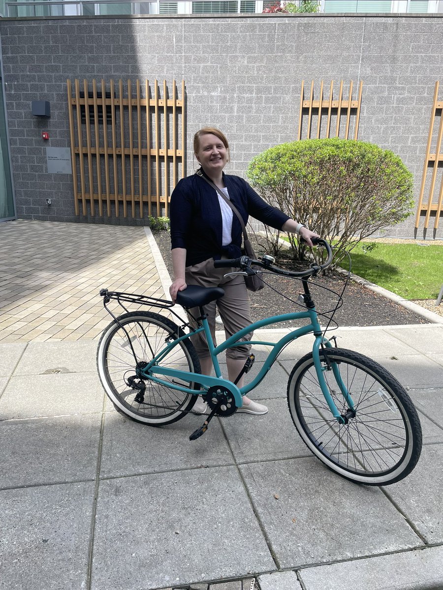 Making #Bikers happy is what we do (and so much more)! Thanks for having us this morning <a href="/fusecambridge/">Fuse Cambridge</a> and special thanks to #Nemo for the bike fixing expertise! #bikecommute #bikecambridge #biketoworkmonth 🚲