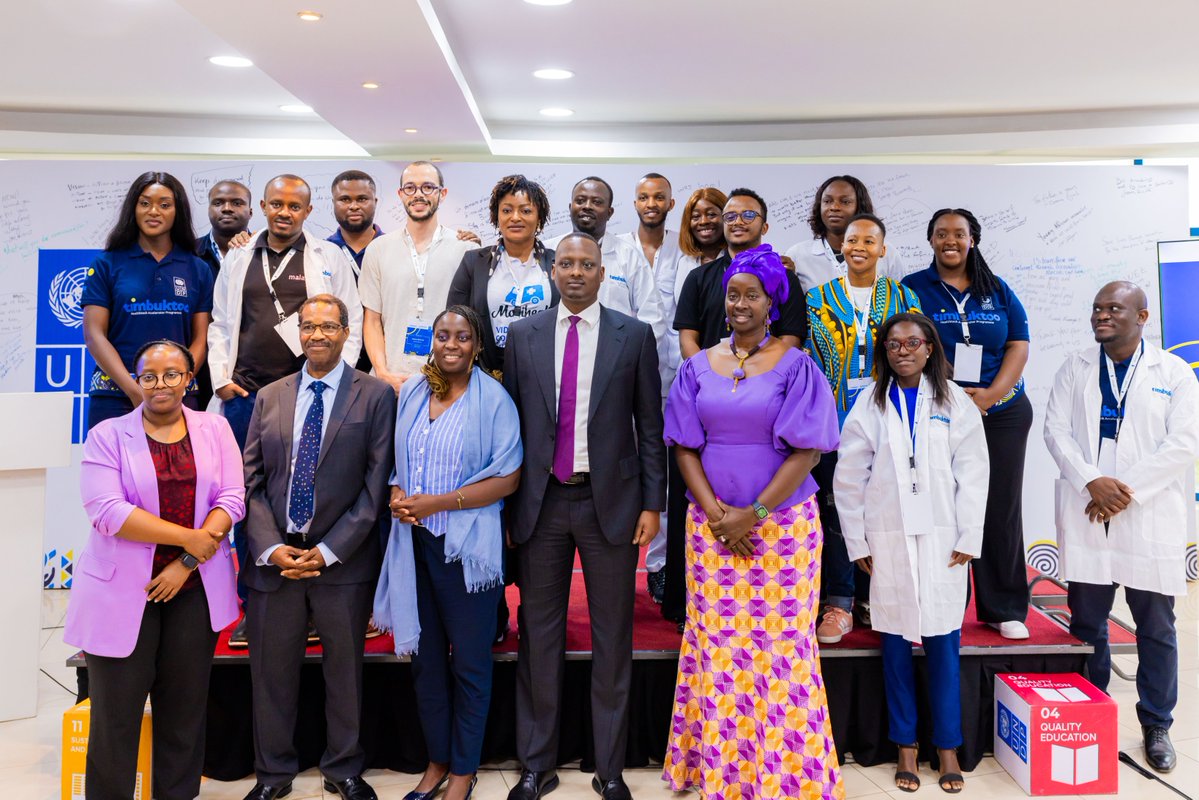 Ministry of Health | Rwanda (@rwandahealth) on Twitter photo Today, Minister of State <a href="/YvanButera/">Yvan Butera</a> joined the Timbuktoo HealthTech graduation, celebrating 15 pioneering startups from across Africa.
From AI and diagnostics to digital health, biotech, and medical engineering, these innovators are building the tools and systems that will Today, Minister of State <a href="/YvanButera/">Yvan Butera</a> joined the Timbuktoo HealthTech graduation, celebrating 15 pioneering startups from across Africa.
From AI and diagnostics to digital health, biotech, and medical engineering, these innovators are building the tools and systems that will