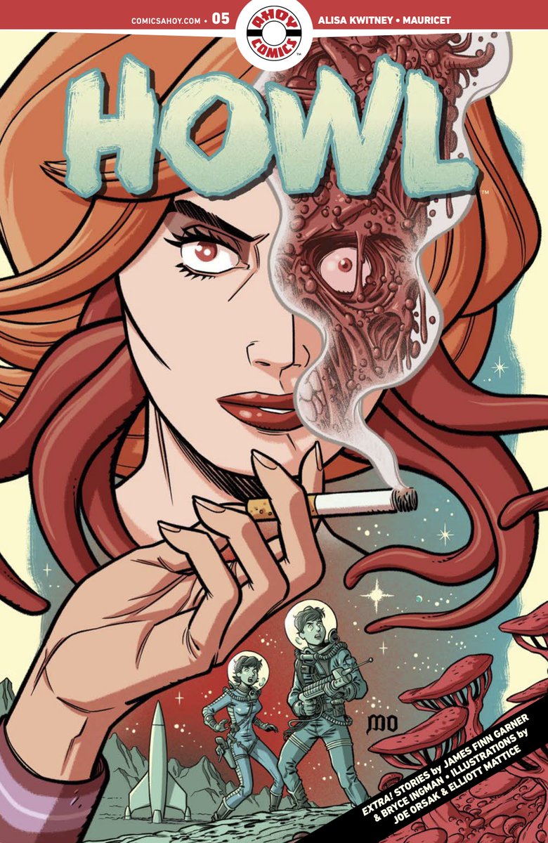 AHOY Comics (@ahoycomicmags) on Twitter photo “We’ve been huge fans of HOWL since its premiere issue… Kwitney and Mauricet have been a powerhouse creative team on this book.”—<a href="/FreakSugar/">FreakSugar</a>
The unmissable finale of witty bohemian sci-fi HOWL by <a href="/akwitney/">Alisa Kwitney עליסה קוויטני</a> and <a href="/Mauricet34/">MAURICET</a> is out today!
comicsahoy.com/comics/howl-5 “We’ve been huge fans of HOWL since its premiere issue… Kwitney and Mauricet have been a powerhouse creative team on this book.”—<a href="/FreakSugar/">FreakSugar</a>
The unmissable finale of witty bohemian sci-fi HOWL by <a href="/akwitney/">Alisa Kwitney עליסה קוויטני</a> and <a href="/Mauricet34/">MAURICET</a> is out today!
comicsahoy.com/comics/howl-5