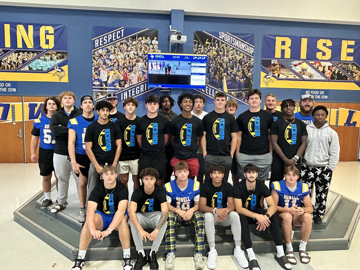 12th Man (@12thmanboosters) on Twitter photo 🎓 Today we celebrate the Class of 2025 on their last day—what an incredible journey it’s been!
Congratulations to all our <a href="/Howell_FB/">Howell Football</a> players—your hard work, leadership, and dedication have left a lasting legacy both on and off the field. 🏈💚💛 🎓 Today we celebrate the Class of 2025 on their last day—what an incredible journey it’s been!
Congratulations to all our <a href="/Howell_FB/">Howell Football</a> players—your hard work, leadership, and dedication have left a lasting legacy both on and off the field. 🏈💚💛