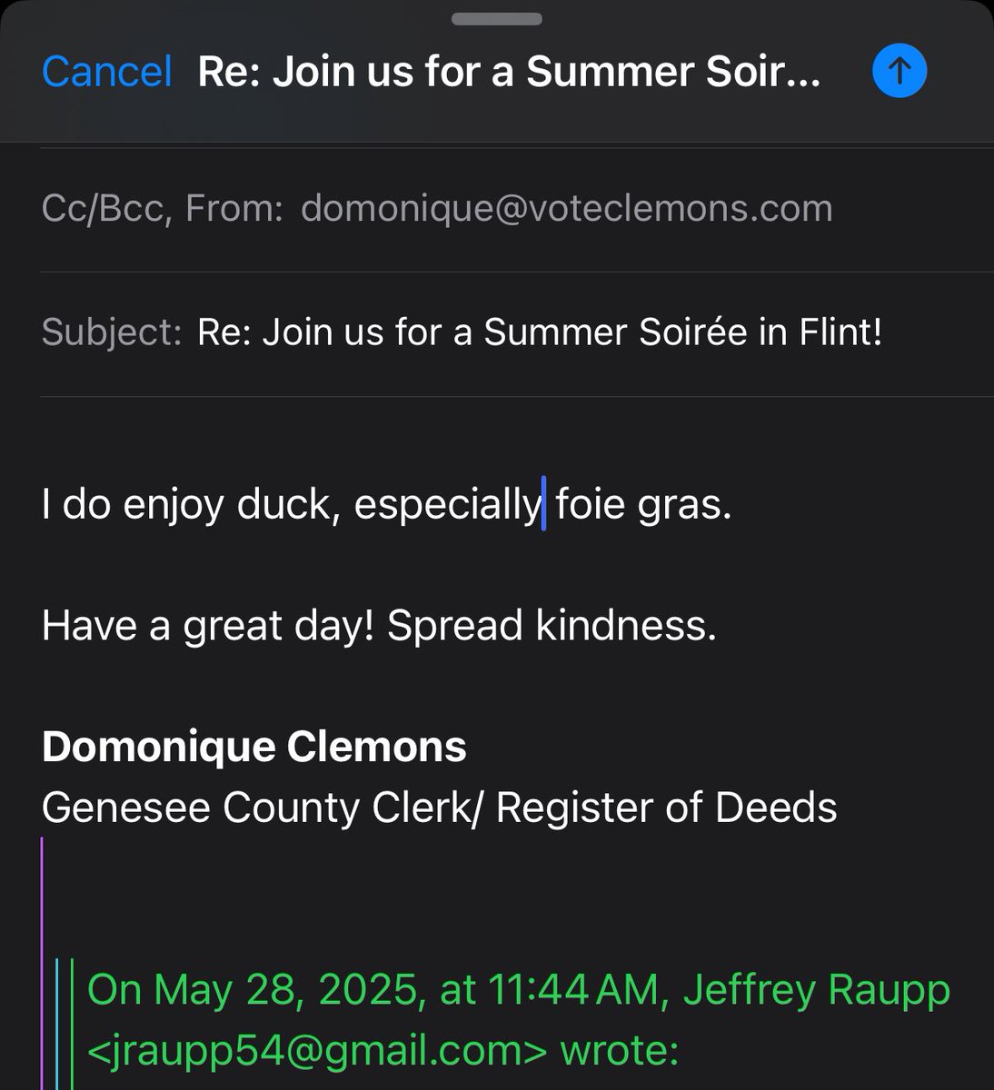 There’s a lot of angry people in the world. Remember we are all human. #SpreadKindess #hatersgonnahate #duck