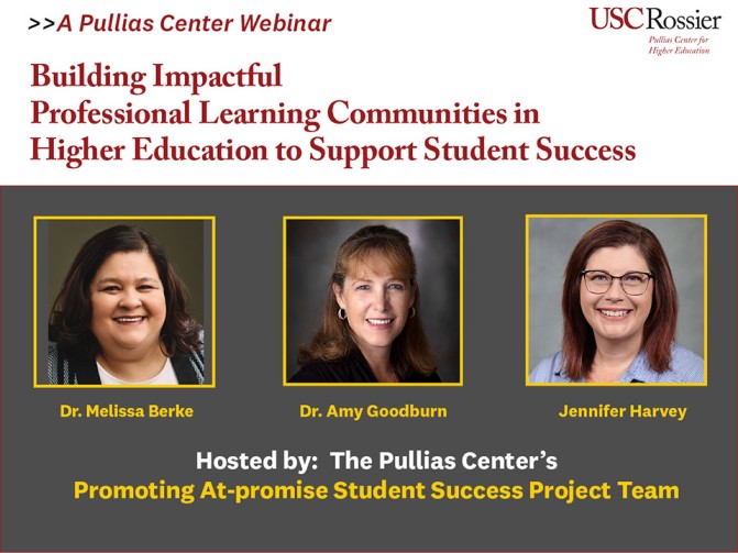 USC Pullias Center for Higher Education (@uscpullias) on Twitter photo ICYMI: Last week's webinar that explored Professional Learning Communities is now available for your viewing pleasure! Hosted by the <a href="/USCPullias/">USC Pullias Center for Higher Education</a> Promoting At-promise Student Success (PASS) team, the webinar explored how PLCs enhance student success with our research-practice ICYMI: Last week's webinar that explored Professional Learning Communities is now available for your viewing pleasure! Hosted by the <a href="/USCPullias/">USC Pullias Center for Higher Education</a> Promoting At-promise Student Success (PASS) team, the webinar explored how PLCs enhance student success with our research-practice