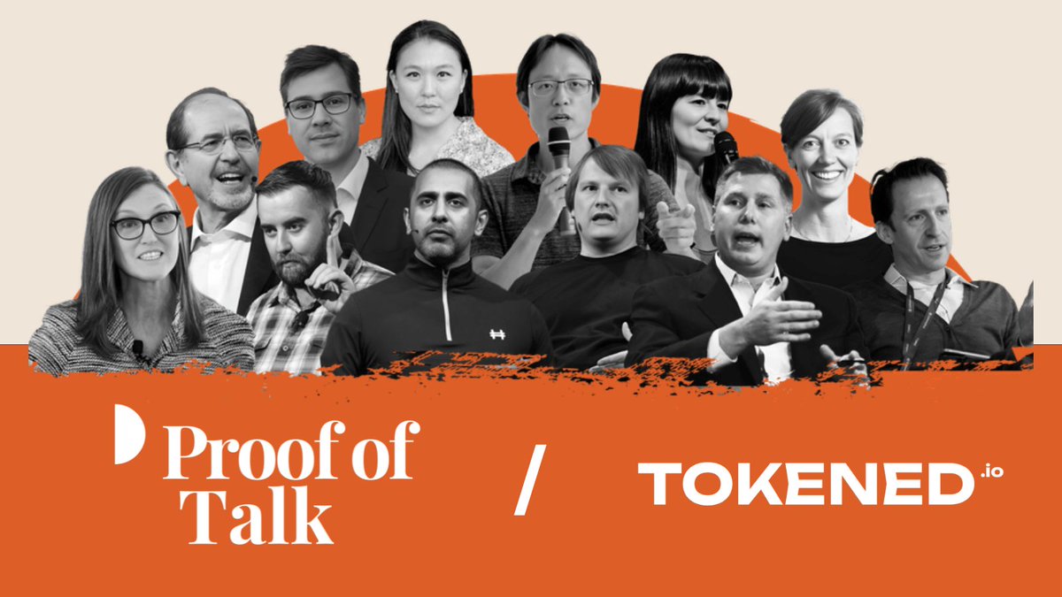 Tokened.io is thrilled to be an official media partner for #ProofOfTalk 2025 in Paris (June 10-11)! Hear from legends like Barry Silbert, Cathie Wood &amp; Stani Kulechov. Our community gets 20% OFF tickets with code: POT2025BD Don't miss out! 👉 proofoftalk.io/tickets