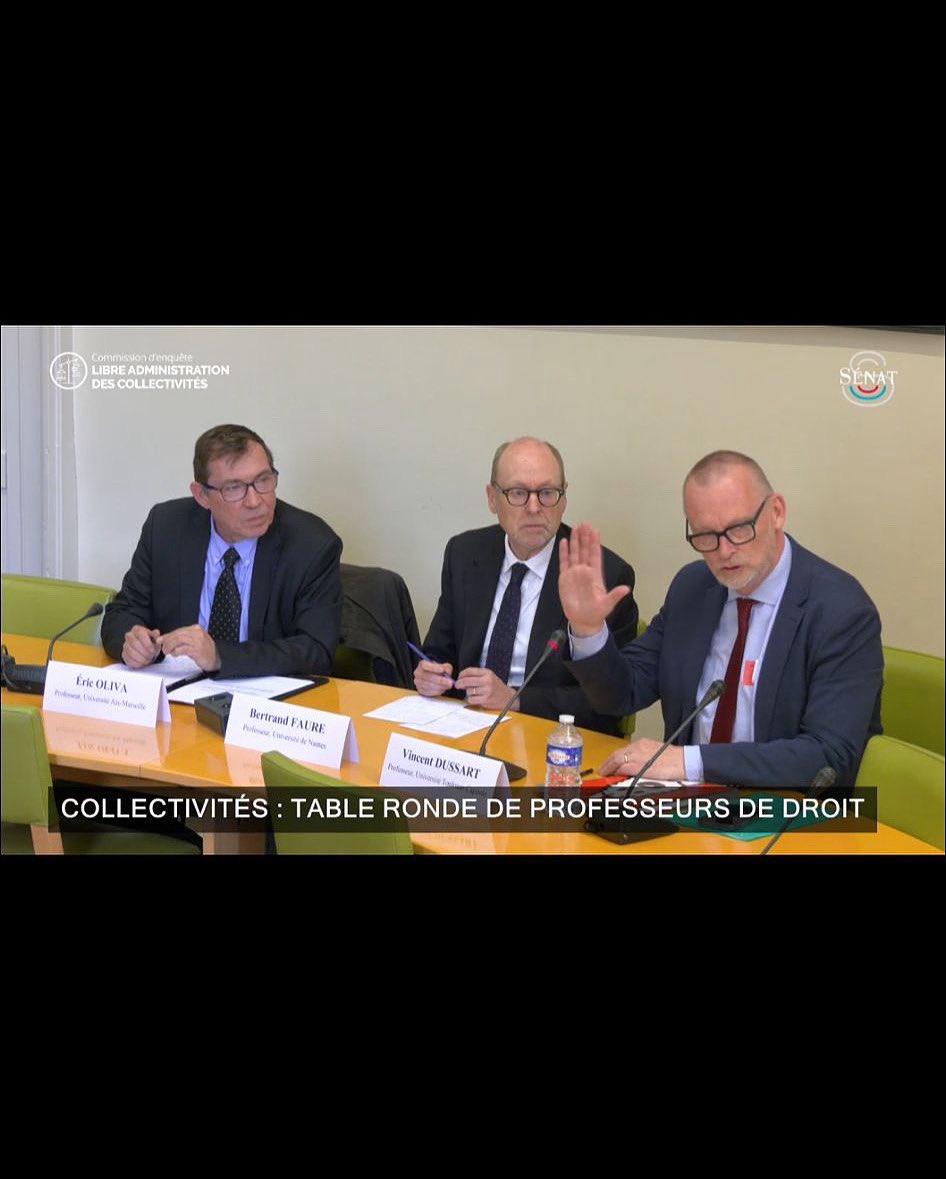 VincentDUSSART1's tweet image. J’ai juré de dire toute la vérité lors de mon audition par la Commission d’enquête du Sénat sur la libre administration et la transition écologique !!!