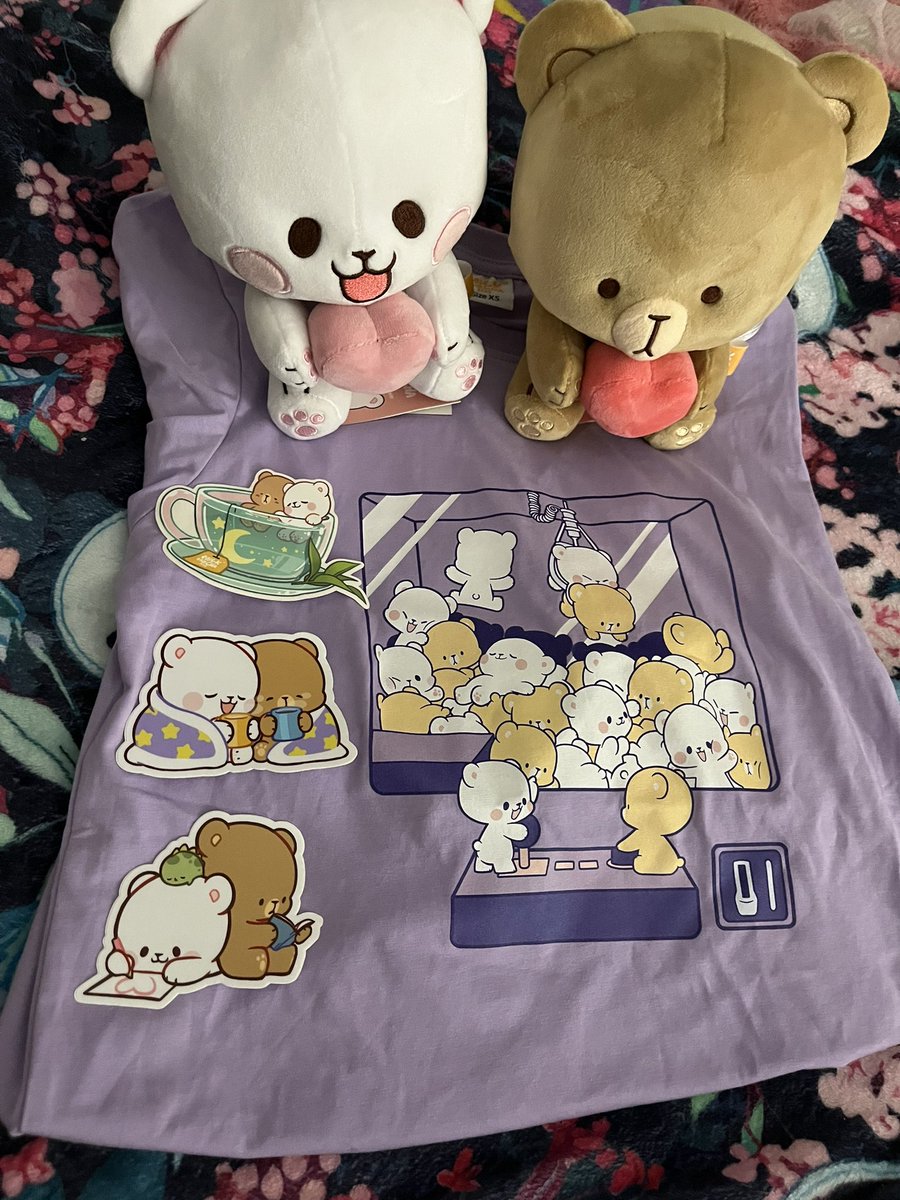 Thanks <a href="/milkmochabear/">Milk & Mocha</a> 🐻‍❄️🐻