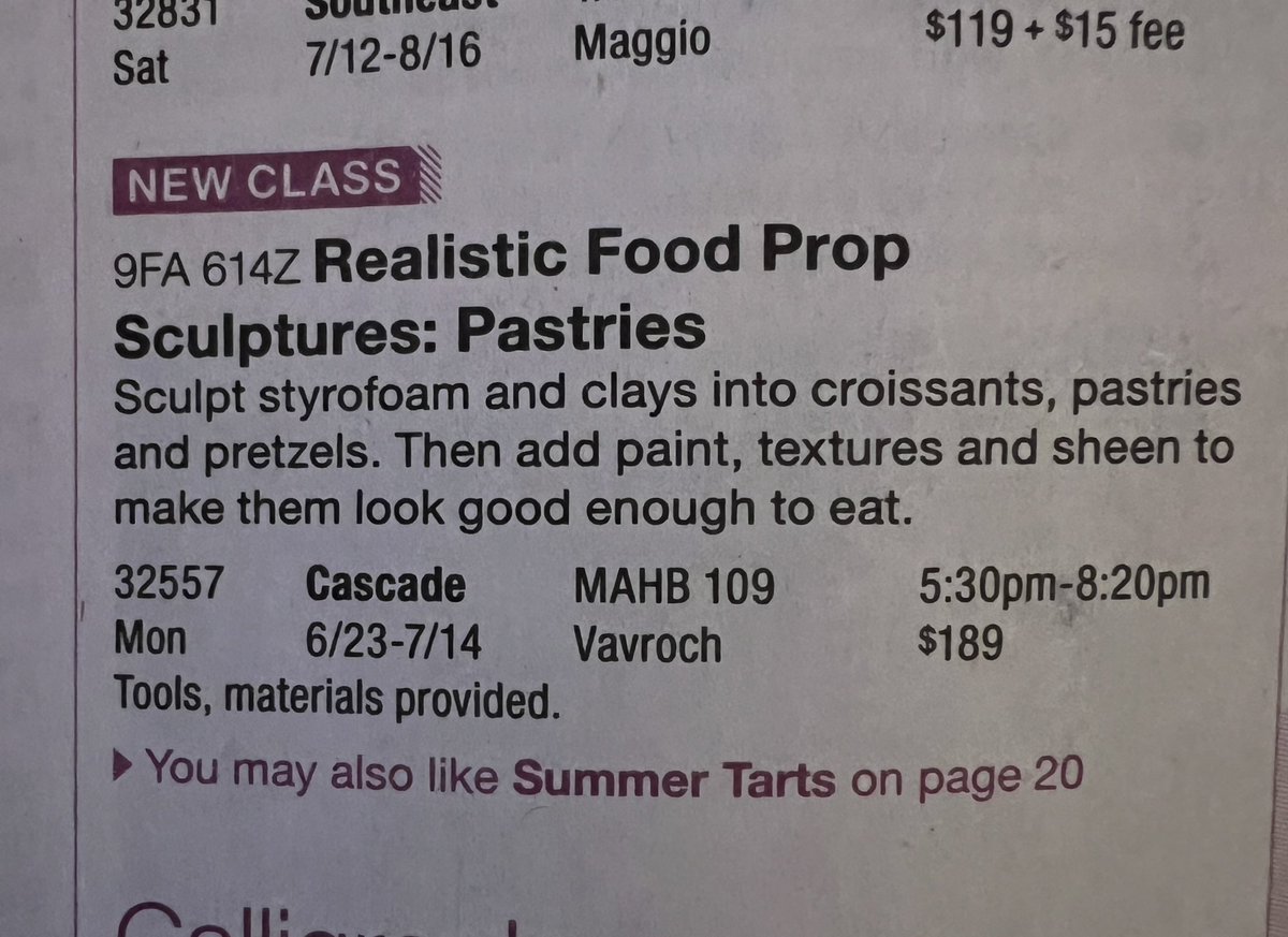 Yes, I would also like Summer Tarts. Thank you!