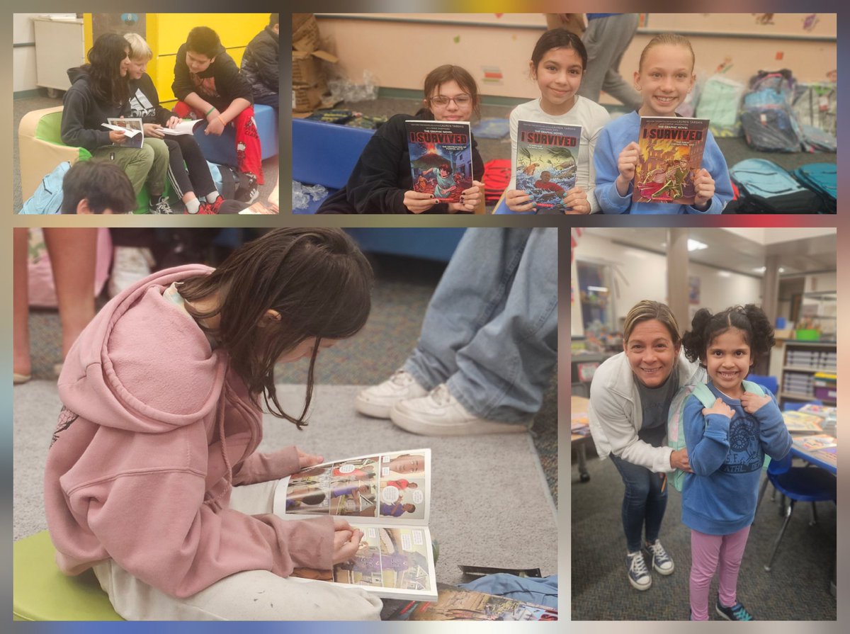 juliebotkin's tweet image. All @D59Rupley students were able to get a new backpack & a bunch of new books through a generous $11,000 After Schools Programs grant 🙌📚🎒 @CCSD59