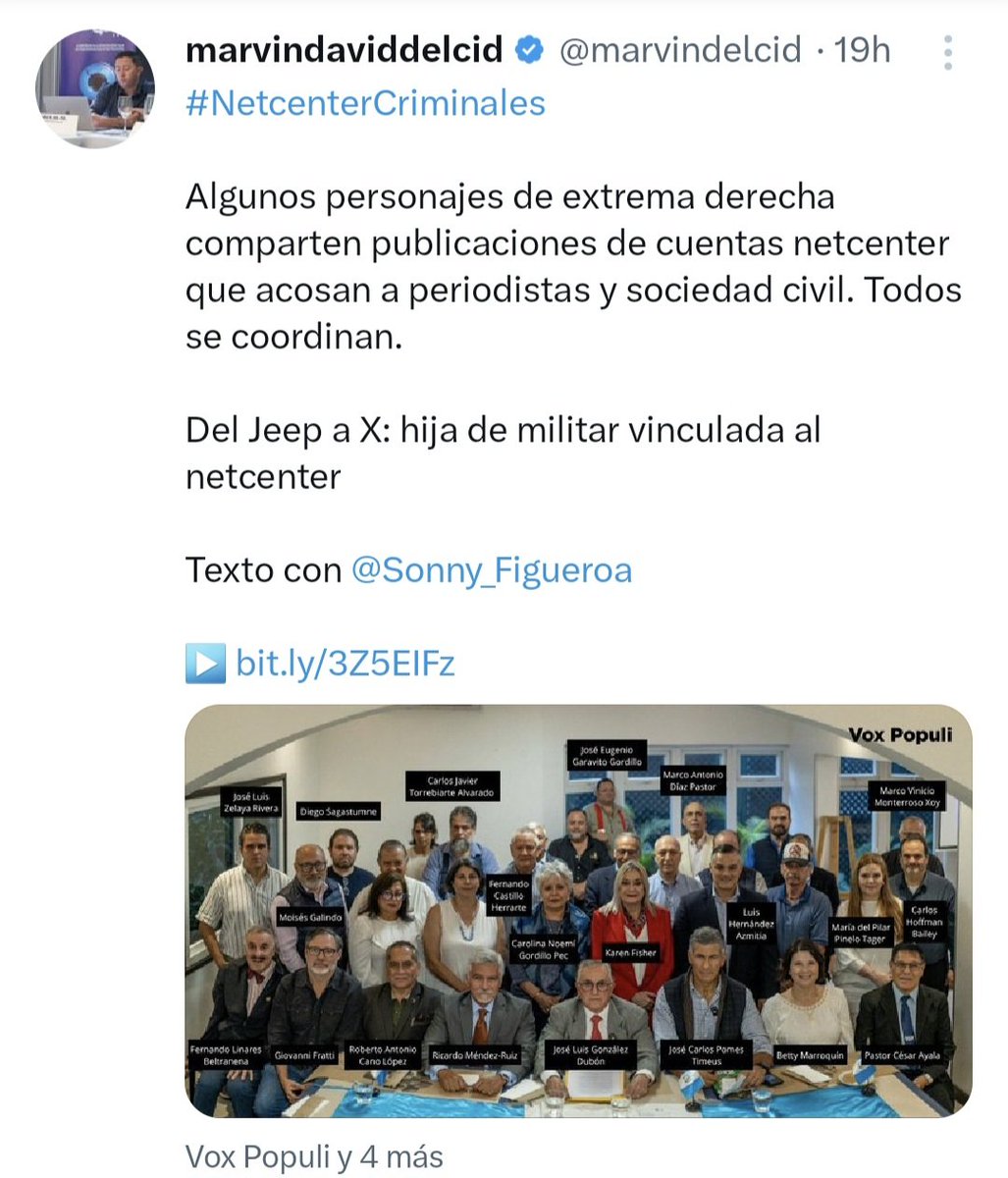 SociedadGT's tweet image. No podía faltar Marvin del Cid, inseparable AMIGUE de Sonny Figueroa. ¿A esta pareja de #semilleros -huele pedos de Todd Robinson- se le conoce como LIMOS y NERO porque hicieron un "Go Found Me" para desarrollar su labor periodiztica? ¿Samuel Perez fue donador verdad?
#SOCIEDADGT