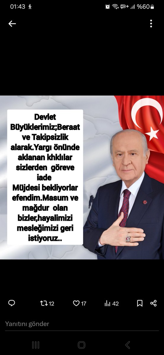 znur1792201's tweet photo. #khklıyıdaekle

@RTErdogan 
@dbdevletbahceli https://t.co/f0v6O3qlyI