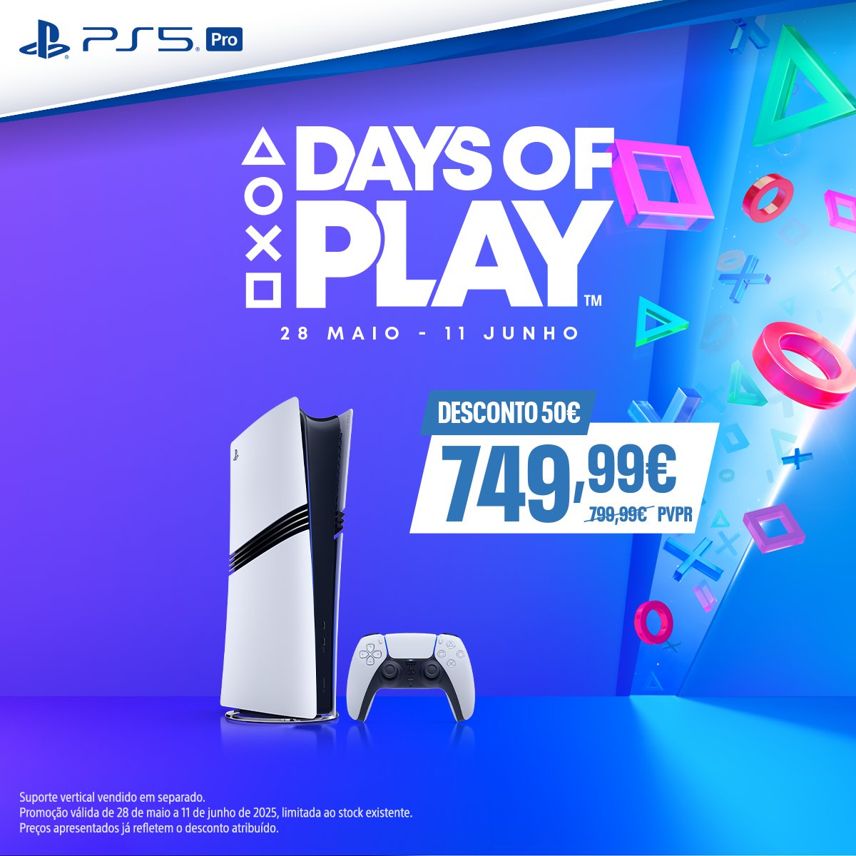 Os Days of Play estão de volta com oportunidades que não vais querer perder! 
Encontra tudo em ecipt.info/daysofplay.