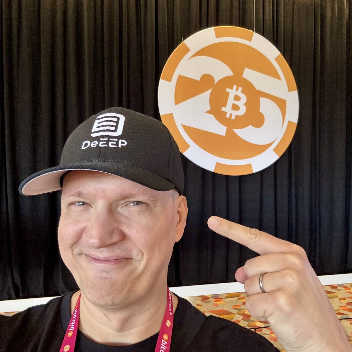 Your Friend Andy (@ohhaiandy) on Twitter photo Time for Bitcoin 2025 in Las Vegas ๐ฅ
Rocking my <a href="/DeEEPNetwork/">DeEEP Network</a> hat ๐งข
If you are here, say hi! Time for Bitcoin 2025 in Las Vegas ๐ฅ
Rocking my <a href="/DeEEPNetwork/">DeEEP Network</a> hat ๐งข
If you are here, say hi!