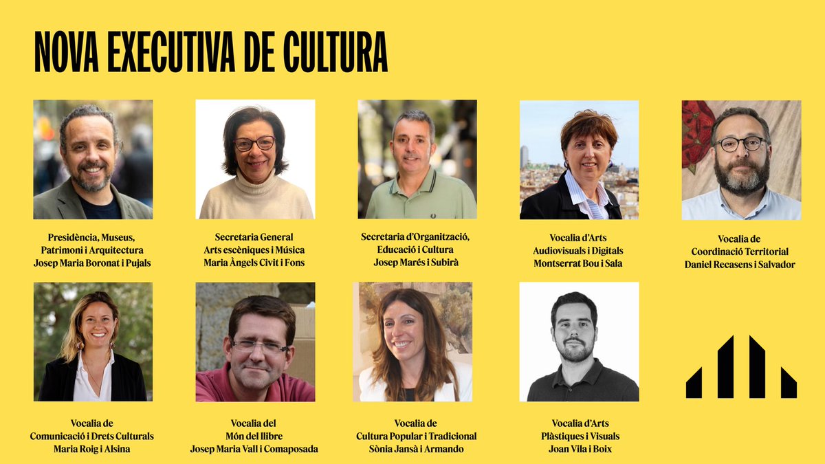 La Cultura no para mai!

Avui hem escollit la nova Executiva de Cultura d’ERC, un equipàs per entomar els reptes que tenim com a país en matèria cultural!

#somcultura #cultura