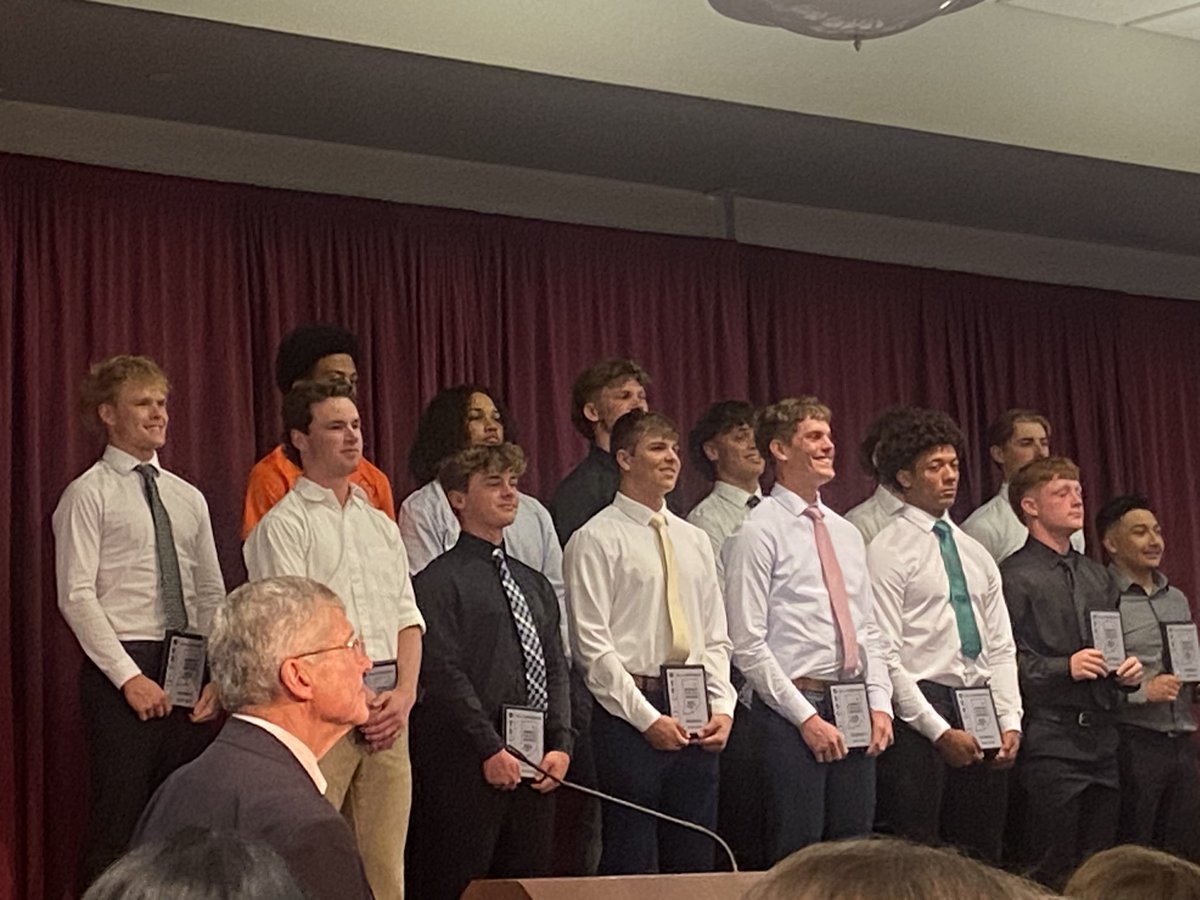 Proud To Be awarded 1st Team All Conference 1st basemen. 
.349avg-.400obp-18rbi-22hits- .942fielding%
This is my 1st year on the all-conference squad.
C/O 2027 1b-3b-RHP