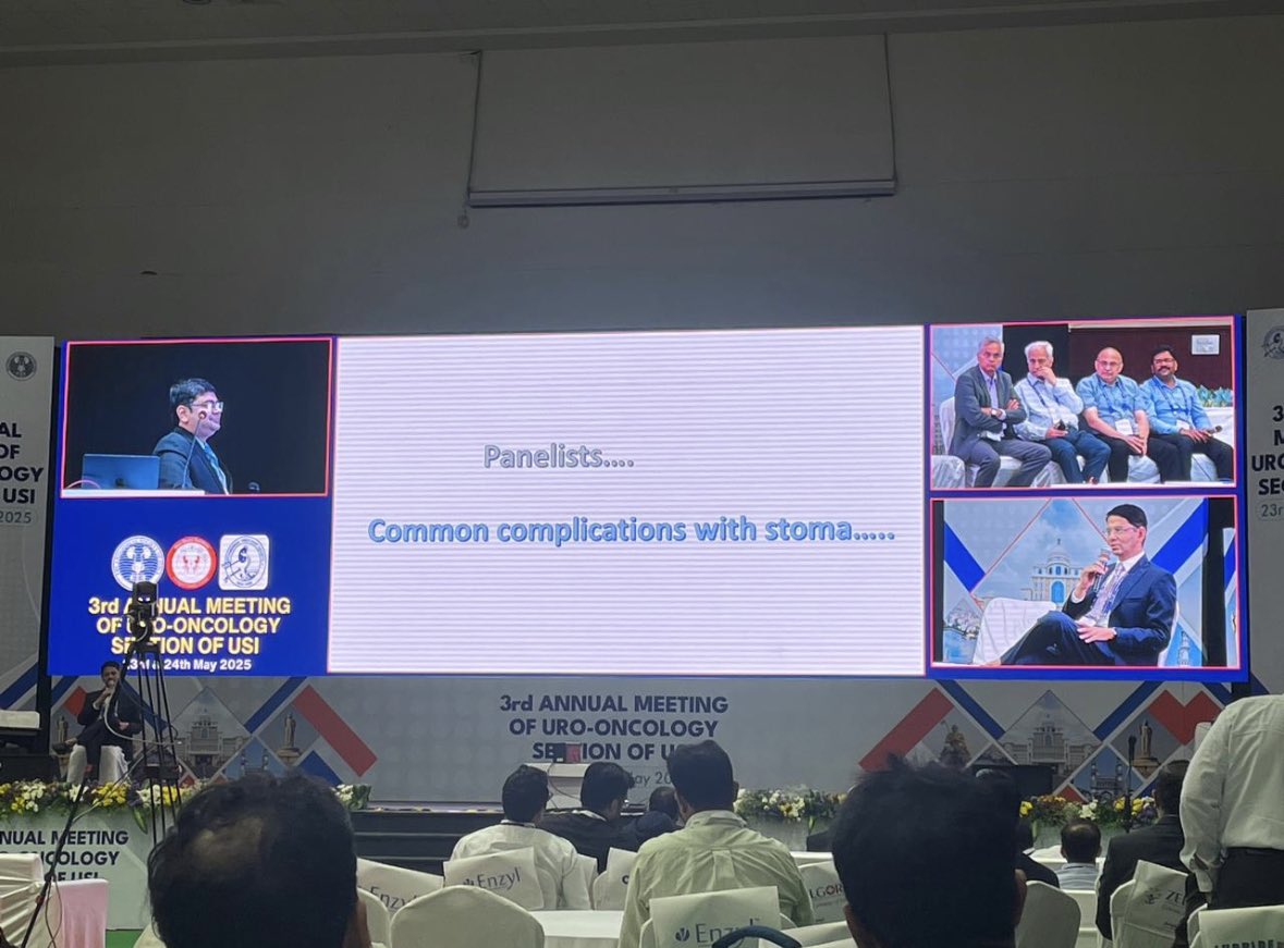 Garg_H's tweet image. Last weekend was pleased to moderate panel discussion  on bladder cancer at Uronco USI meeting in Hyderabad…had wonderful discussion on stoma related issues and bladder preservation @UroDocAsh as mentor and superb panelist..@usioffice @nzusioffice @Indian