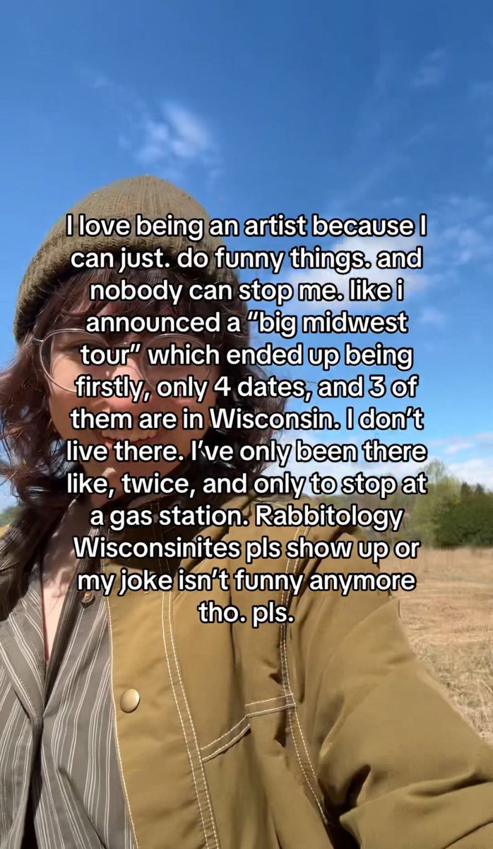 RABBITOLOGY WISCONSINITES WYA?!? + ALSO CHICAGOANS (there’s 1 secret non-Wisconsin show)