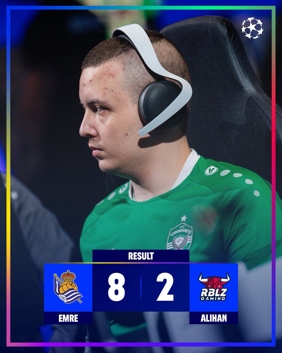 Nothing but heads up! @rblz_alihan

Your time will come, lion. 🦁🇧🇬

#rblzgaming #eChampionsLeague #FCPro