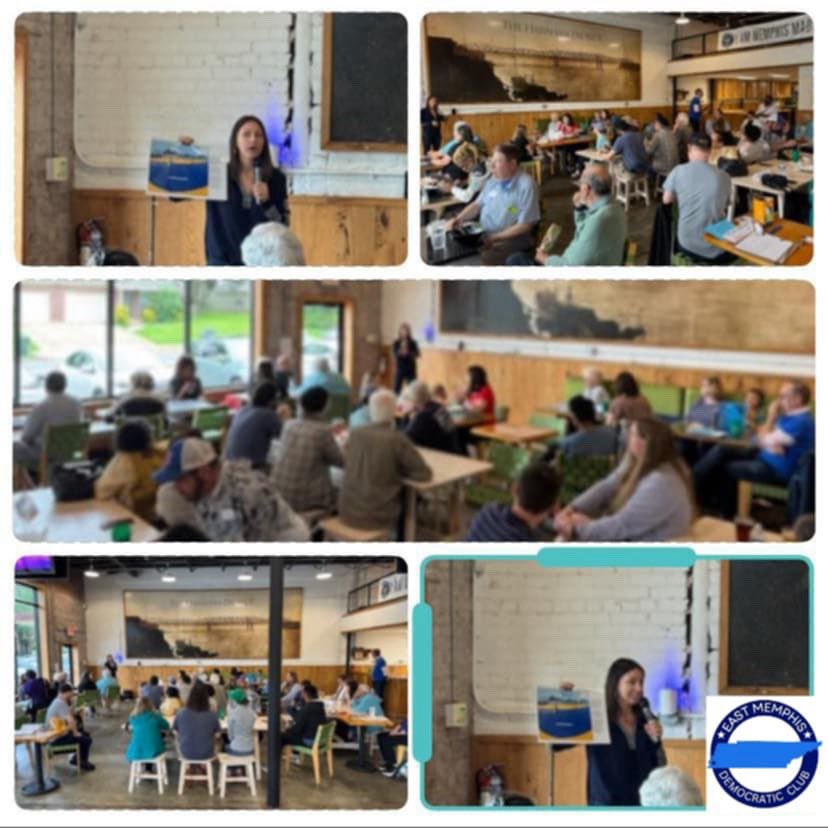 EastMemphisDems (@eastmemphisdems) on Twitter photo Thank you to Sarah Houston of <a href="/ProtectAquifer/">Protect Our Aquifer</a> and all who came out last night. Yāall helped us ensure our second official meeting was a packed house. Stay tuned for info on our next speaker (& meeting) in June. Thank you to Sarah Houston of <a href="/ProtectAquifer/">Protect Our Aquifer</a> and all who came out last night. Yāall helped us ensure our second official meeting was a packed house. Stay tuned for info on our next speaker (& meeting) in June.