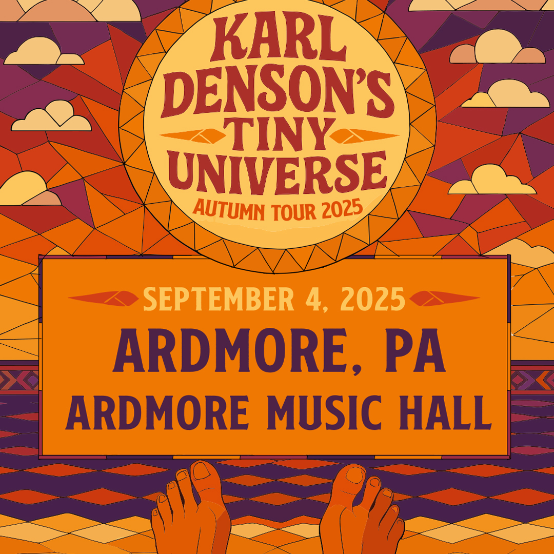 It's Karl Denson's Tiny Universe and we're just living in it. Denson has toured the with the Allman Brothers, The Rolling Stones, My Morning Jacket, The Roots and more, and is returning to Philly this September to take us out of this world again 🎷💫

🎟️ tixr.com/pr/social/1450…