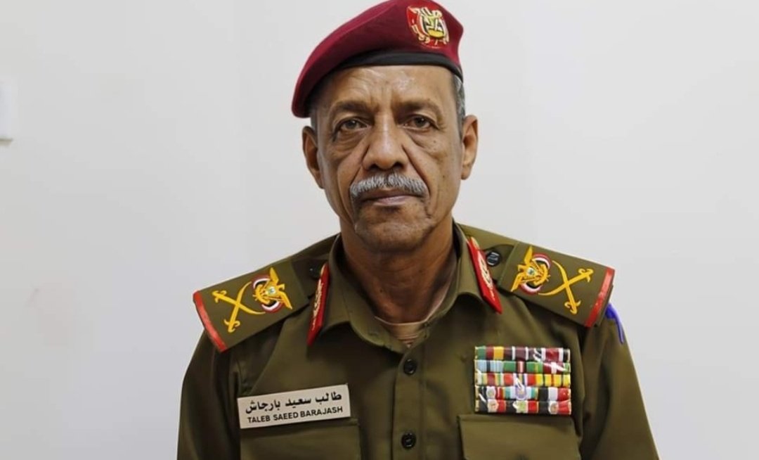 من هو قائد المنطقة العسكرية الثانية 
البيانات الشخصية:
👈ألاسم الكامل: طالب سعيد بارجاش
👈الرتبة: لواء ركن
👈المنصب: قائد المنطقة العسكرية الثانية.
👈مكان الميلاد: محافظة حضرموت – اليمن .
🫷🏻التحصيل العسكري:
  انتظروني في المنشور التالي .
حفظكم الله.