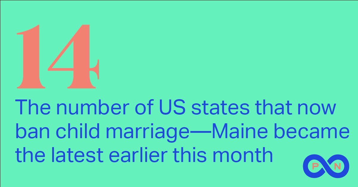 🇺🇸👰The Daily Dose via <a href="/UnchainedAtLast/">Unchained At Last</a> 🇺🇸👰
Maine has become the 14th state to ban child marriage!

The bill passed in the House of Representatives by 93-52 and 23-11 in the Senate.