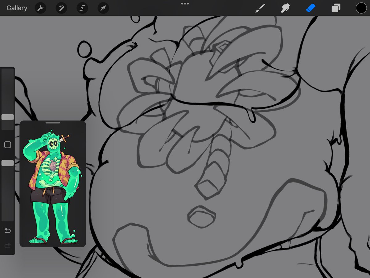 goofpluh's tweet image. Made Doug super chubby