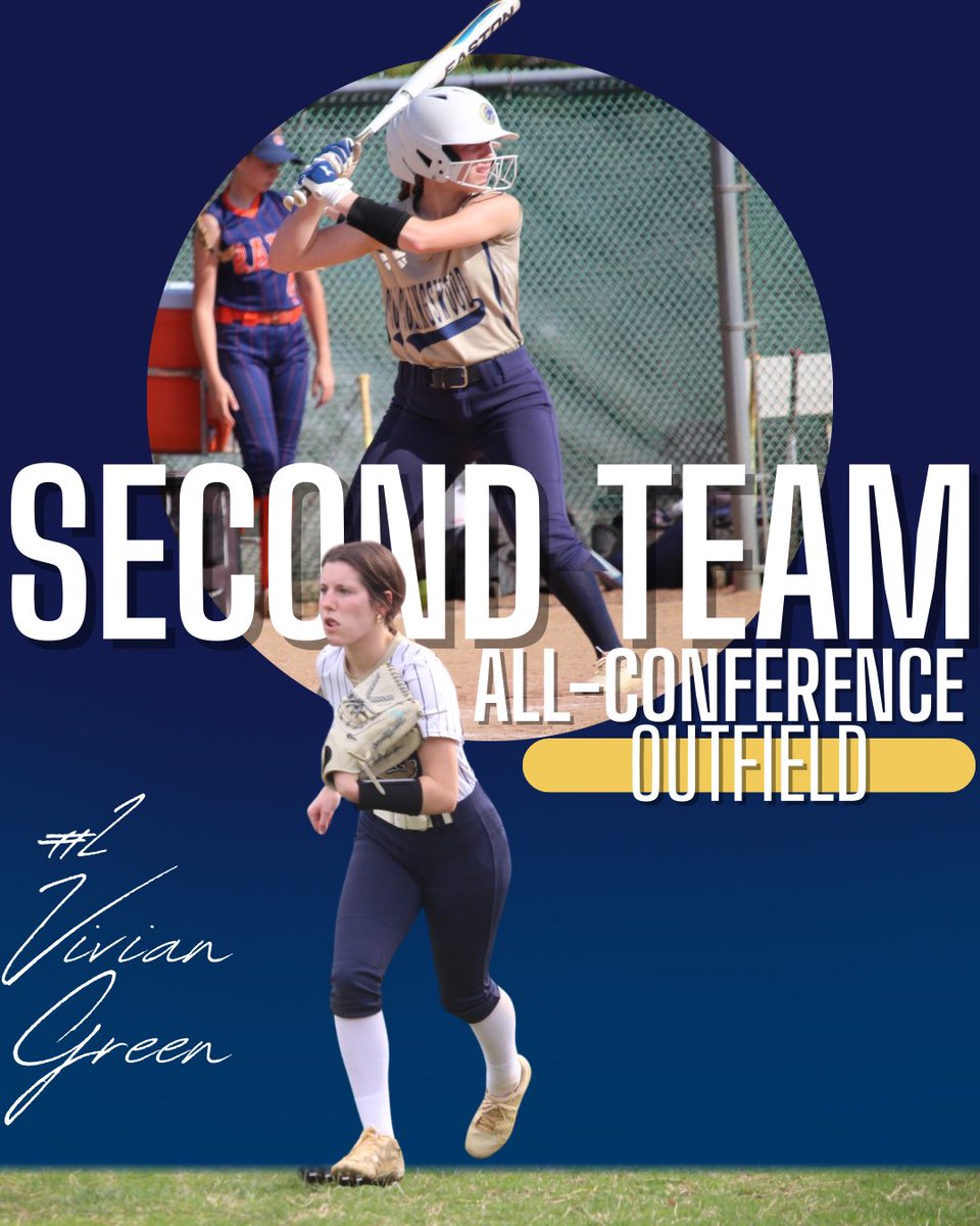 CollsSoftball's tweet image. Another huge congratulations to Sophia and Vivian for being named second team all-conference, we are so proud of you!!🥎