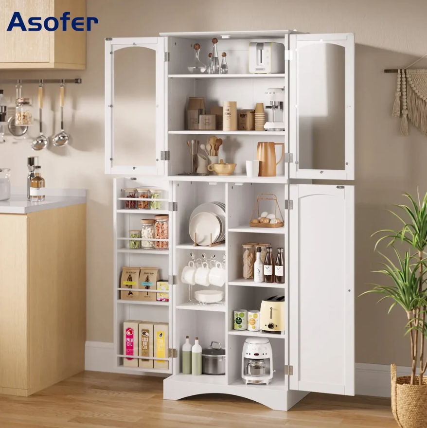 GDealsonline's tweet photo. Elegant 64"H White or Brown Pantry Cabinet with Glass Door for Kitchen Storage
This stunning cabinet not only maximizes your space but also showcases your favorite dishware and pantry items beautifully
$127.60
https://t.co/8WWRReVJy4...
#kitchencabinets #kitchentallcabinet https://t.co/zZUU9GjKom