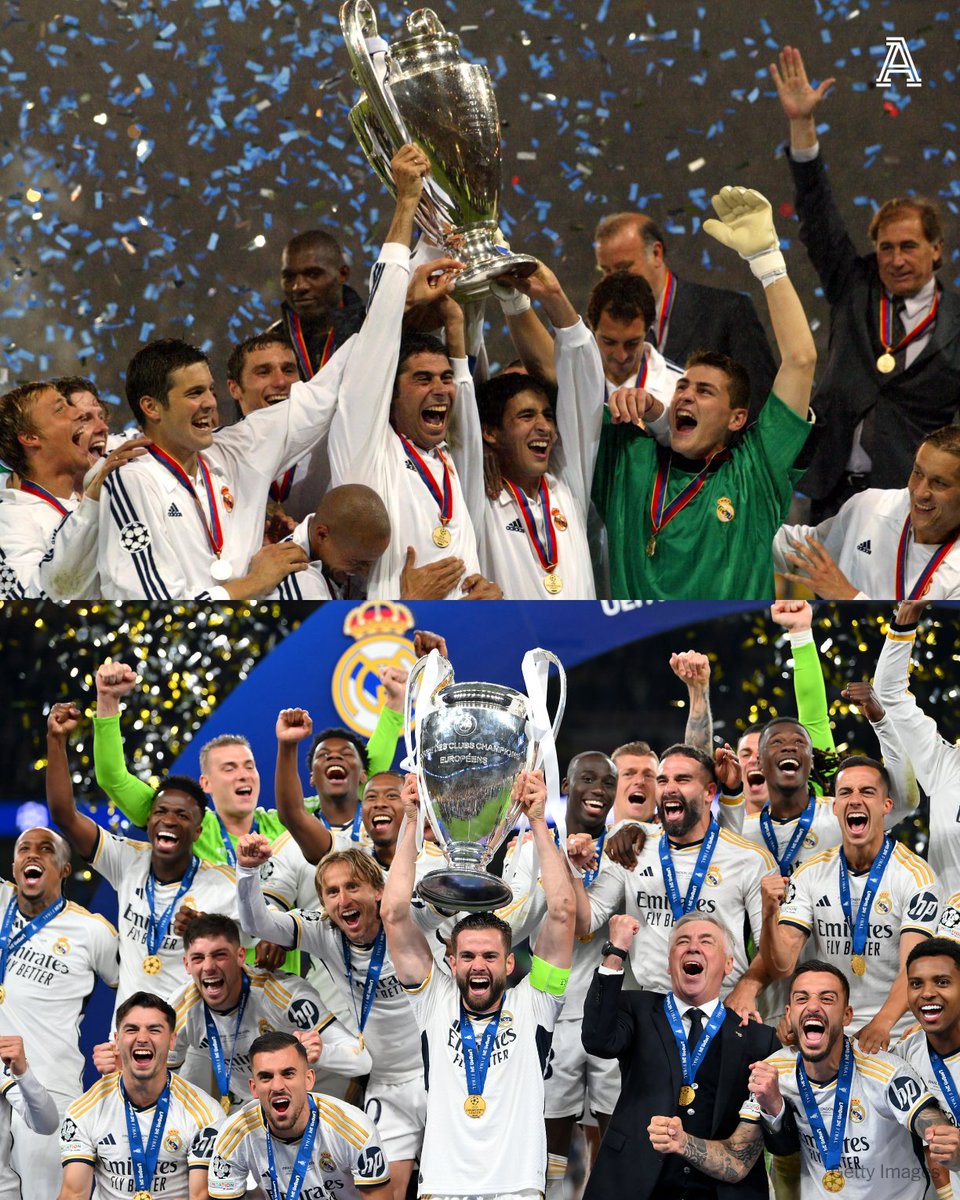 TheAthleticFC's tweet image. Good luck, Chelsea...

Taking into account World Cups, European Championships, Champions League and the UEFA Cup/Europa League, of the last 27 men’s finals involving Spanish teams, all 27 have had Spanish winners: 

🏆 2002 Champions League: Real Madrid 2-1 Bayer Leverkusen

🏆…
