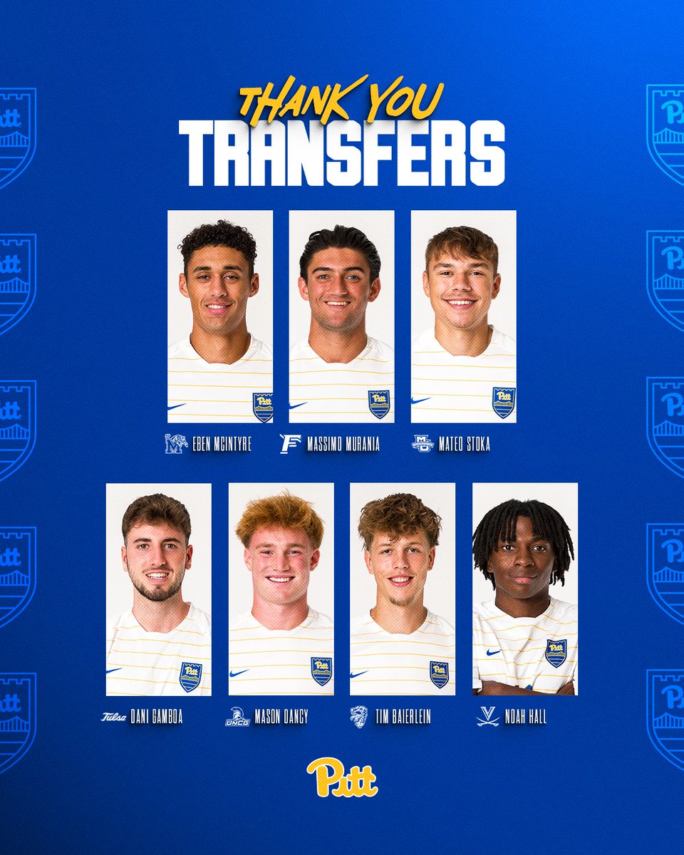 Always part of the Pitt family 🙌

Good luck on your future endeavors, and thank you for your contributions to our program!

🏆 Forever 2024 ACC Regular Season Champions